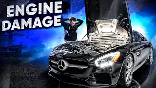 Rebuilding Another FLOODED Mercedes AMG GT!! Bad Engine Damage (LOSING MONEY)!! [PART 1] (VIDEO #99)