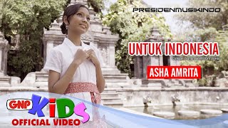 Untuk Indonesia – Asha Amrita | Lagu Anak Hari Kemerdekaan Indonesia 2024 – Official Music Video