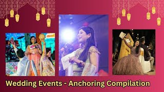 Social/Wedding events anchoring compilation | Anchor Swati Sharma Singh