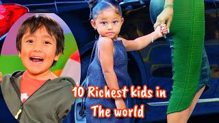 Ten Richest kids in the world and their networth