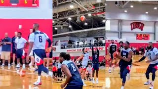 Team USA First Day of Practice Game in Preperation for Paris Olympic 2024