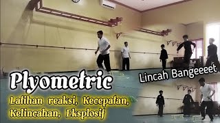 Latihan Kelincahan, Kecepatan, Eksplosif Dengan Plyometric