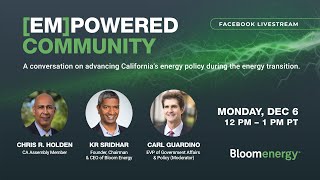 [EM]POWERED COMMUNITY featuring  California Assembly Member Chris Holden