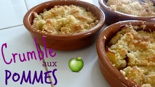 Crumble aux pommes INRATABLE - Léa cooking