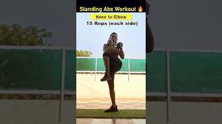 STANDING CORE🔥AB Exercises #share #gymnoughtfitness #shortvideo #shorts #bellyfatloss