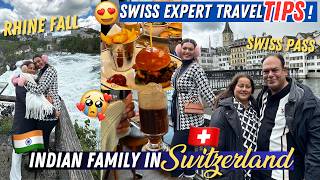 Indian Family Exploring SWITZERLAND! Dreamy Holiday Travel Tips | Stay, Swiss Pass&more! #TravelWSar