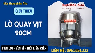 LÒ QUAY VỊT 90 (có kính) CM | Điện máy AHA