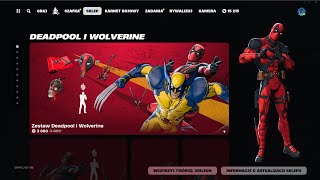 SKLEP FORTNITE 27.07.2024 *NOWE SKINY DEADPOOL I WOLVERINE (TUSZ), MIDAS TRIUMFUJĄCY, DO OPORU*