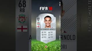 Alexander-Arnold FIFA Evolution FIFA 17 - FIFA 23 #shorts