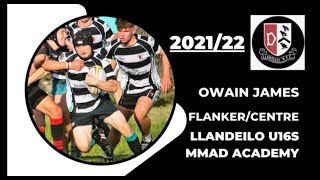 LLANDEILO U16s 2021/22  - OWAIN JAMES - FLANKER/CENTRE