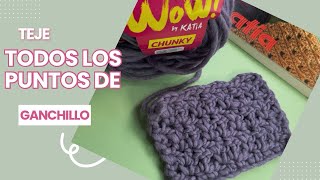 Punto Pequeñas Flores a Crochet// ganchillo #crochet #tejer