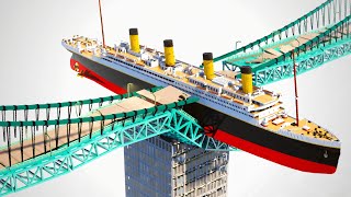 Titanic Fall From Sky - Bridge Disaster! - Teardown