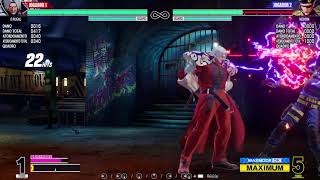 KOF XV Rugal New Stun Combo Patch 1.63