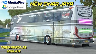 MOD BUSSID || NEW SINAR JAYA JB3 HINO TERBARU