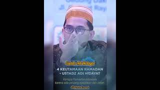 Apa keutamaan dan keistimewaan Ramadhan oleh Ustadz Adi Hidayat #shorts #short #shortsvideo #uah