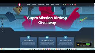 Supra Airdrop Guide | Free airdrop for you | #airdrop #Supra