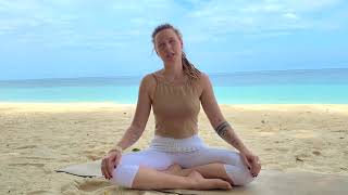 Belly Chest Breathing | Pranayama Yoga with Saskia Mahler in Thailand | ULU Yoga