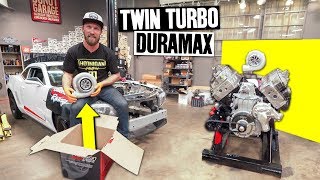 Building a 1000hp Duramax For Our Camaro Diesel Swap // Knuckle Busters 2 Ep.3