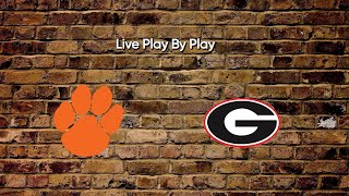 Clemson Tigers vs Georgia Bulldogs Live Play By Play