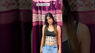 Choti behan vs badi behan😂 #shorts #viral #funny #relatable #comedy #youtubeshorts