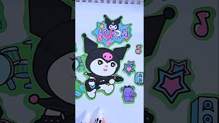 Cute sticker rocker Kuromi #sanriokuromi #kuromi #sticker #sanrio