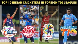 Top 10 Indian Cricketers who played in Foreign T20 Leagues | Cric Tube