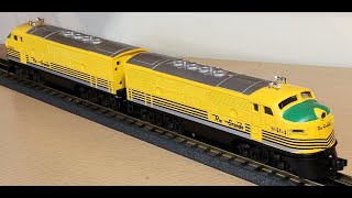 Lionel 6-8464 & 6-8465 Rio Grande F-3 AA Diesel Locomotives, 1974