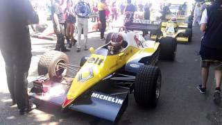 Goodwood Festival of Speed 2017 Inside View: Jackie Stewart, Surtees and Renault, Assembly Area