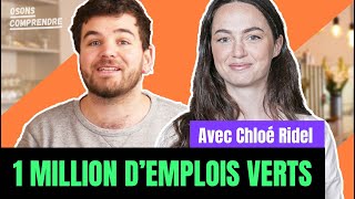 Contre le chômage de masse, 1 million d'emplois verts. Avec Chloé Ridel