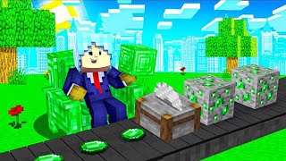 JE CRÉE L'USINE LA PLUS RENTABLE DE MINECRAFT ! EMERALD TYCOON