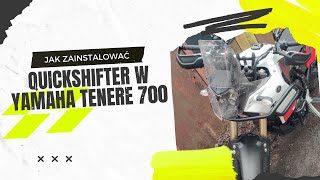 Instalujemy quickshifter Cordona w Yamaha Tenere 700