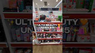 ULTA BEAUTY PRODUCTS UNDER $15✨🧡#ulta #ultahaul #shorts #clearance #makeup