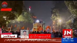 روشنیو کے شہر کراچی ایس ایس پی سٹی کا سوامی نانرائن مندر کا وزٹ ریلی کی خود قیادت کی