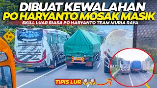 MENGEJUTKAN ❗DIBUAT KEWALAHAN DENGAN AKSI PO HARYANTO - TRIP 27 TRANS FREYA JAKARTA -SURABAYA PART 2