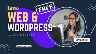 Web and WordPress Free Course - #nanosoft Live Sessions 🔴