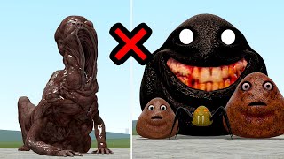 MONSTER EVIL VS ALL MONSTER POU FAMILY IN GARRY'S MOD!