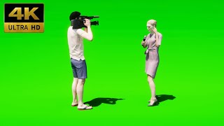 012 - Green Screen | Chroma Key | Character Group | 4K