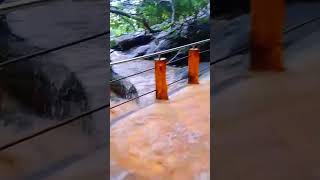 DANA CYCLONE📌 PANCHALINGESWAR #viralvideo #waterfall #ytshorts #travel #trending #dance #shortsviral