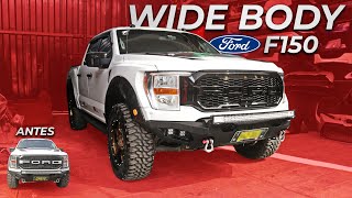 WIDE BODY PARA FORD F150 2021 DESDE CERO!!! 🔥🔥🔥🔥