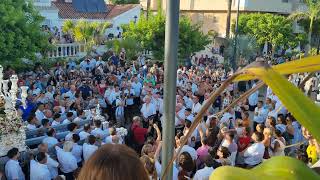 Coro cantando a la Virgen del Carmen,Estepona 16/7/24.