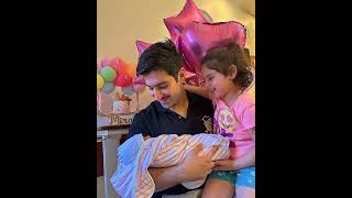 Aiman khan Muneeb Butt Blessed 2nd Baby Girl First Video Viral from Hospital