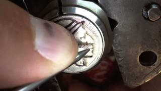 Hobo Nickel Carving. Use a Beading tool for Hair Part 1