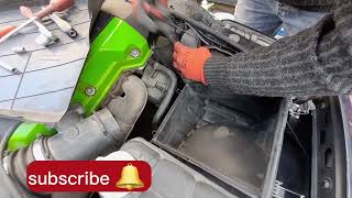 mercedes benz w202 c36 amg air filter box removal