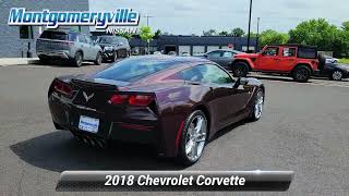 Used 2018 Chevrolet Corvette 1LT, Montgomeryville, PA KBBN0192