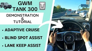 📙Tank 300 / 500 POV Tutorial - Adaptive Cruise Control, Blind Spot Assist, Lane Keep Assist