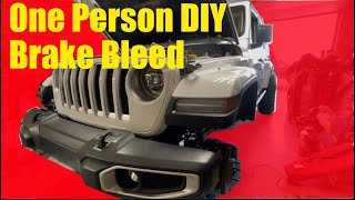 DIY JEEP JL :How to Bleed Brakes