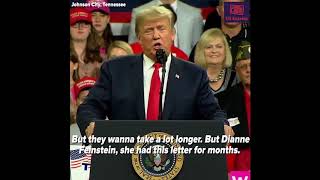 President Trump Defends Brett Kavanaugh At A Rally In Johnson City, Tennessee