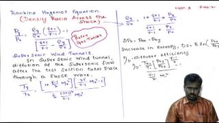 how to calculate shock waves in gas dynamics