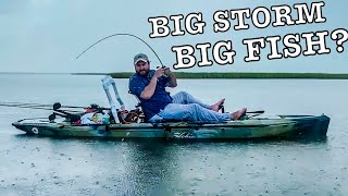 RAINSTORM TRIGGERS BIG REDFISH!