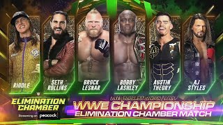 WWE Elimination Chamber 2022 Official and Full Match Card HD